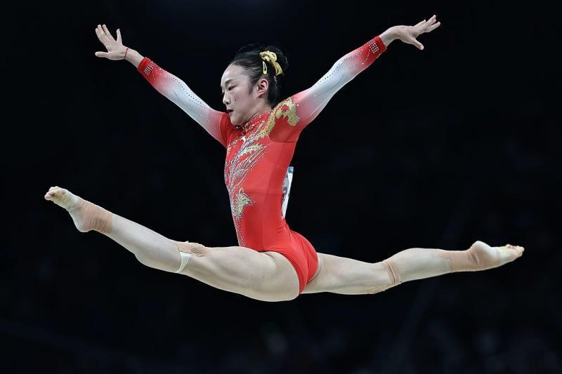 中国体操队, 入洛杉矶奥, 替补是杨皓 中国体操队, 入洛杉矶奥, 替补是杨皓